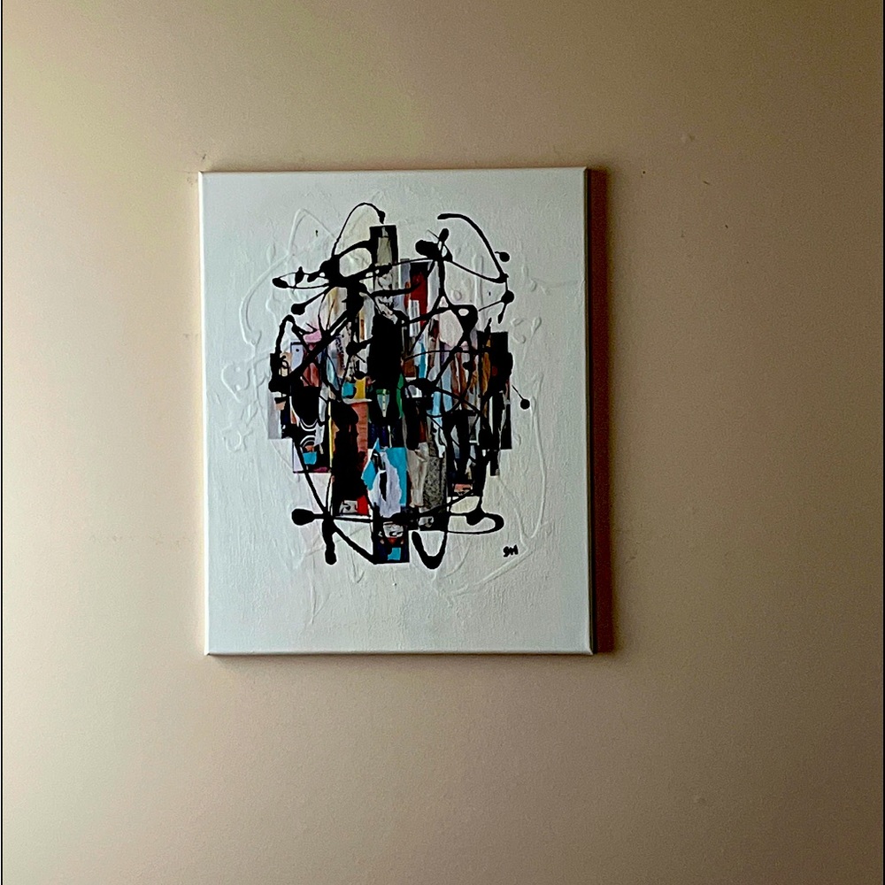 Mixed Media Art on canvas 7 (2023)
